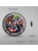 Marvel - Avengers Black Glossy Wall Clock