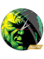 Marvel - Hulk Face Glossy Wall Clock