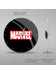 Marvel - Marvel Logo Black Glossy Wall Clock