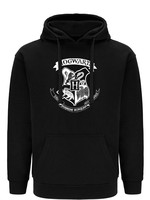 Harry Potter - Hogwarts Logo Black Hoodie