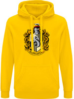 Harry Potter - Hufflepuff Logo Yellow Hoodie