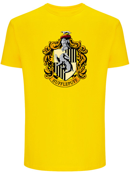 Harry Potter - Hufflepuff Logo Yellow T-shirt