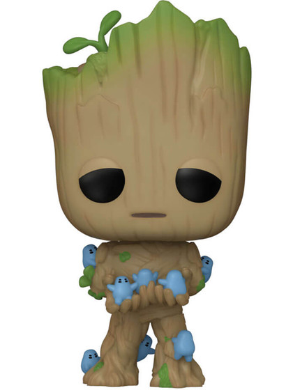 Funko POP! Marvel Studios: I Am Groot - Groot with Grunds