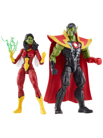 Marvel Legends - Skrull Queen & Super-Skrull