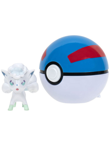 Pokémon: Clip'n'Go Poké Balls - Alolan Vulpix & Poké Ball