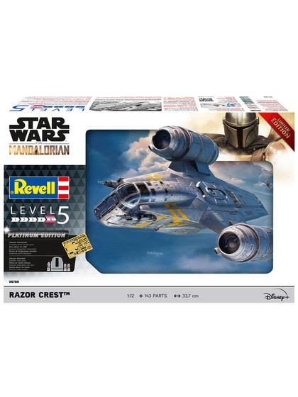 Star Wars: The Mandalorian - Razor Crest (Platinum Edition) Model Kit