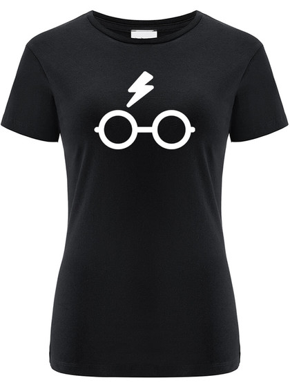 Harry Potter - Glasses Black Women's T-shirt