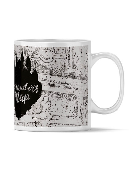 Harry Potter - Marauder's Map White Mug