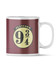 Harry Potter - Platform 9 3/4 Red Mug