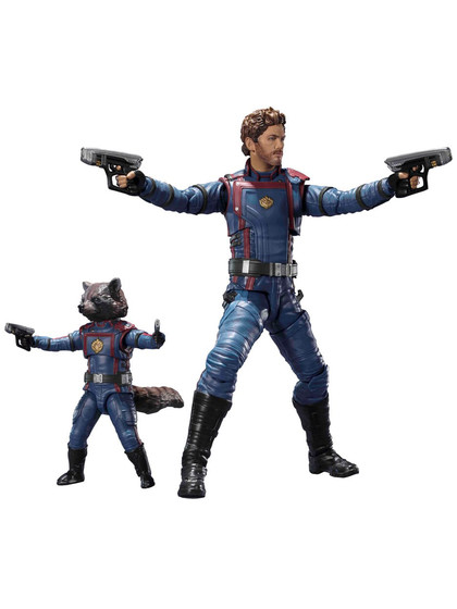 Guardians of the Galaxy 3 - Star Lord & Rocket Raccoon S.H. Figuarts