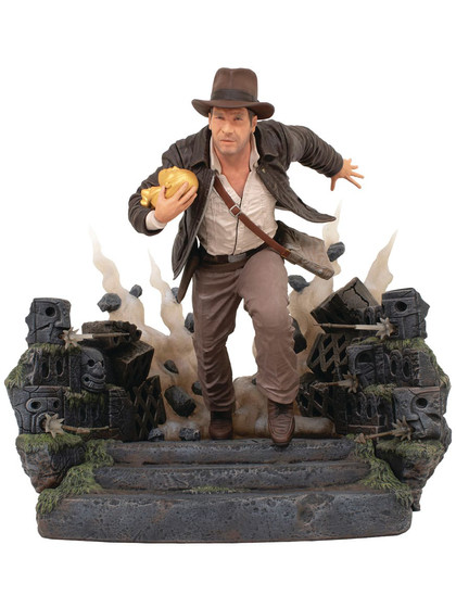 Indiana Jones: Raiders of the Lost Ark - Escape with Idol Deluxe Gallery Statue