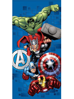Marvel Avengers Blue Kylpypyyhe - 70 x 140 cm