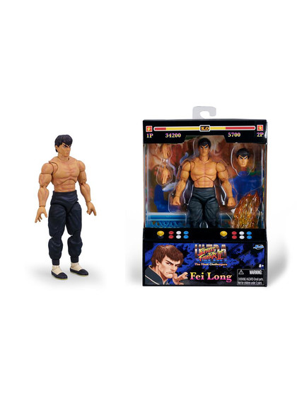 Street Fighter II - Fei-Long 6" Figure