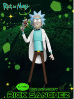 Rick and Morty - Rick Sanchez Dynamic 8ction Heroes - 1/9