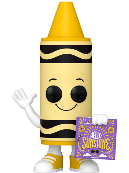 Funko POP! Crayola: Colors of Kindness - Yellow Crayon (Hello Sunshine)