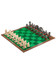 Minecraft Chess Set - Overworld Heroes vs. Hostile Mobs