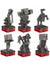 Minecraft Chess Set - Overworld Heroes vs. Hostile Mobs