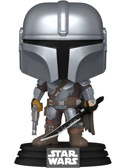 Funko POP! Star Wars: The Mandalorian - The Mandalorian With Darksaber