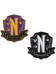 Wednesday - Nevermore Academy Pins 2-Pack