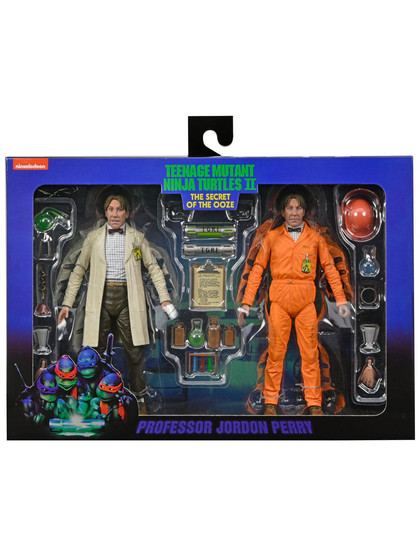 Turtles II: The Secret of the Ooze - Lab Coat Professor Perry and Hazmat Suit Professor Perry 2-Pack