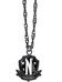 Wednesday - Nevermore Academy Necklace with Pendant Black