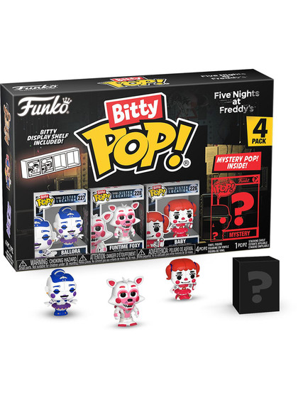 Bitty Pop! Five Nights at Freddy's 4-Pack Series 1