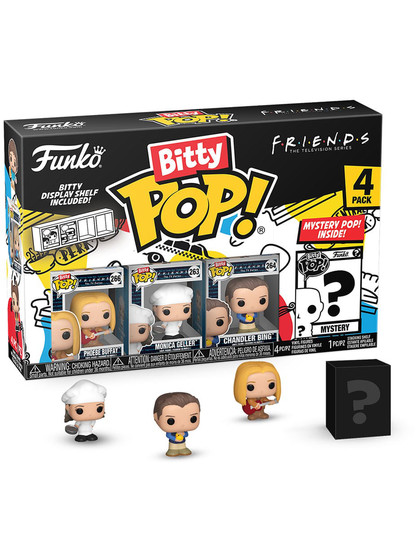 Bitty Pop! Friends 4-Pack Series 4