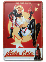 Fallout - Nuka Cola Girl Metal Sign
