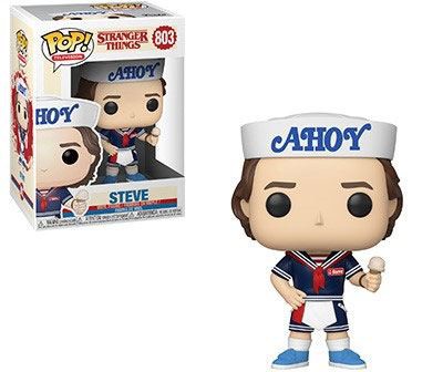 Funko POP! Television: Stranger Things - Steve with Hat and Ice Cream
