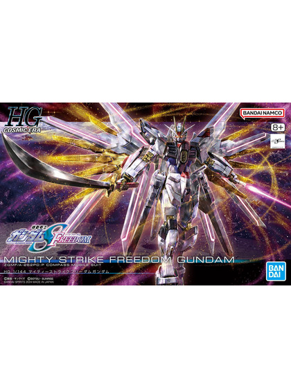 HG Mighty Strike Freedom Gundam (Gundam SEED Freedom) - 1/144