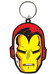 Iron Man - Face Rubber Keychain