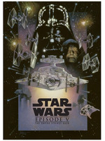 Star Wars - The Empire Strikes Back Metal Poster