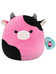 Squishmallows - Pollyanna the Black and Pink Cow Plush